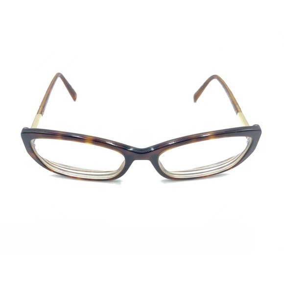 Prada VPR 03N AB6-1O1 Tortoise Brown Cat Eye Eyeglasses Frames 55-17 135 Italy - Picture 2 of 12